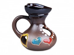 Аромалампа Кувшинчик сердечко роспись