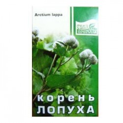 Лопуха корни, Наследие природы сырье 50 г 1 шт