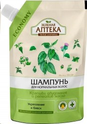 Шампунь Зеленая аптека крапива для нормальных волос 200 мл