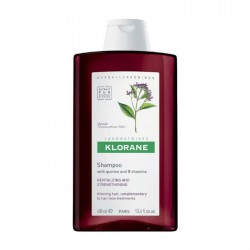 Шампунь Klorane с хинином укрепляющий от выпадения волос 400 мл