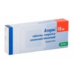 Аторис табл. п/о пленочной 10 мг 10 шт.