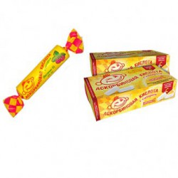 Аскорбиновая кислота с глюкозой табл. 0.1 г 10 шт.